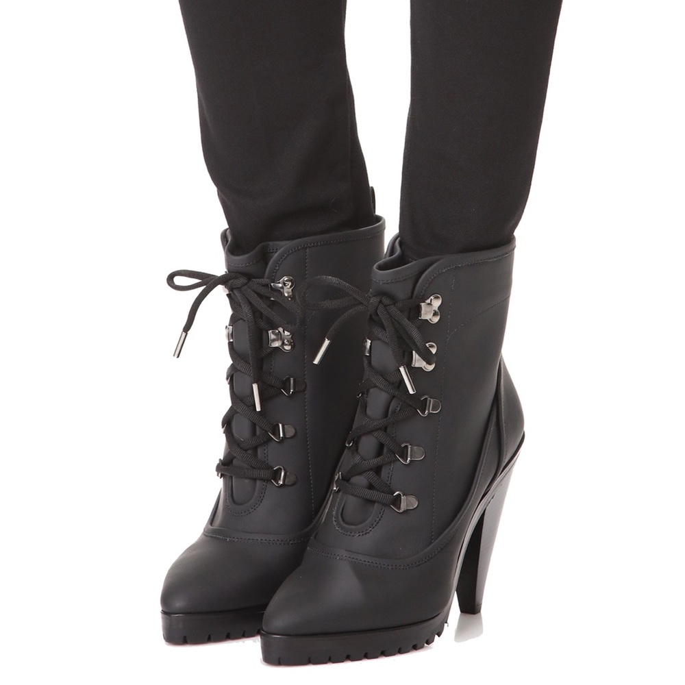 Veronica Beard Charley Coated leather booties